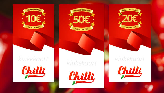 Chilli kinkekaart